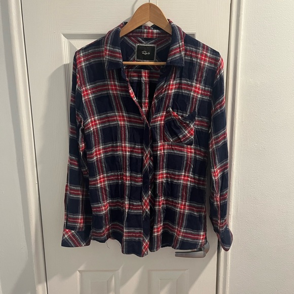 Rails Tops - Rails Red and Blue Plaid Shirt